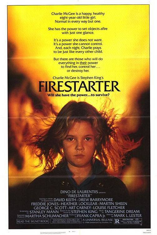 Воспламеняющая взглядом / Firestarter (1984) отзывы. Рецензии. Новости кино. Актеры фильма Воспламеняющая взглядом. Отзывы о фильме Воспламеняющая взглядом