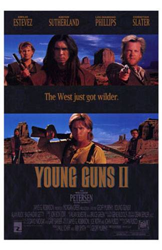Молодые стрелки 2 / Young Guns II: Blaze of Glory (1990) отзывы. Рецензии. Новости кино. Актеры фильма Молодые стрелки 2. Отзывы о фильме Молодые стрелки 2