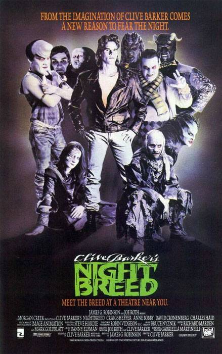 Ночной народ / Nightbreed (1990) отзывы. Рецензии. Новости кино. Актеры фильма Ночной народ. Отзывы о фильме Ночной народ