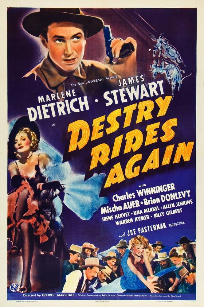Дестри снова в седле / Destry Rides Again (1939) отзывы. Рецензии. Новости кино. Актеры фильма Дестри снова в седле. Отзывы о фильме Дестри снова в седле