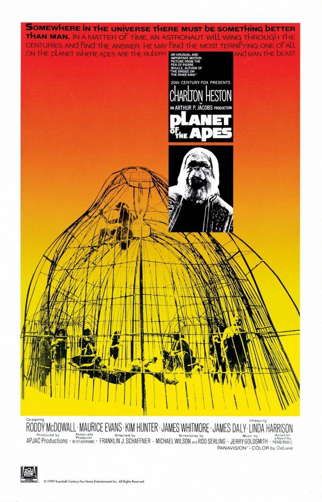 Планета обезьян / Planet of the Apes (1968) отзывы. Рецензии. Новости кино. Актеры фильма Планета обезьян. Отзывы о фильме Планета обезьян