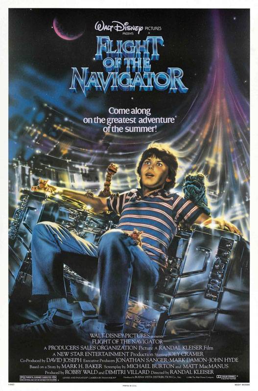 Полет навигатора / Flight of the Navigator (1986) отзывы. Рецензии. Новости кино. Актеры фильма Полет навигатора. Отзывы о фильме Полет навигатора