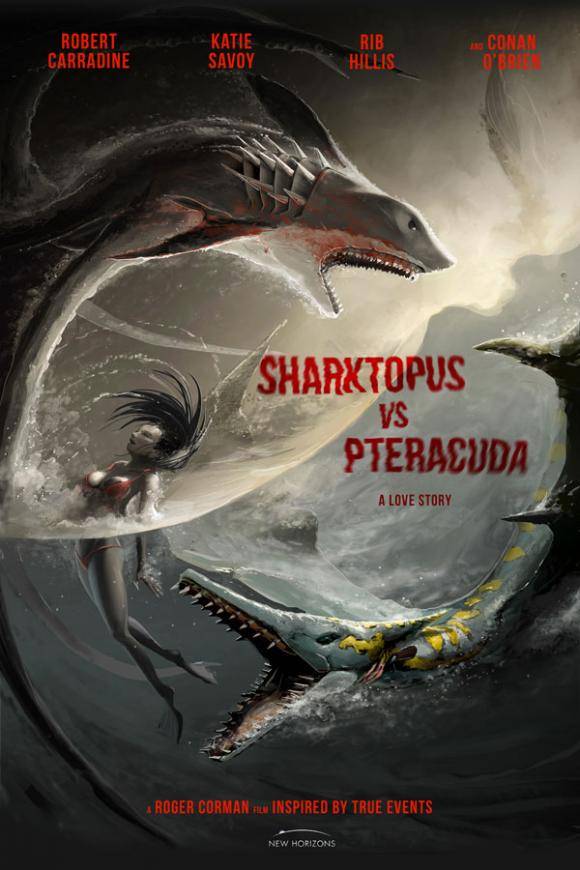Акулосьминог против Птеракуды: постер N89583