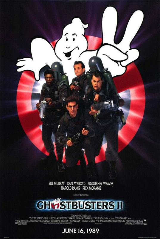 Охотники за привидениями 2 / Ghostbusters II (1989) отзывы. Рецензии. Новости кино. Актеры фильма Охотники за привидениями 2. Отзывы о фильме Охотники за привидениями 2