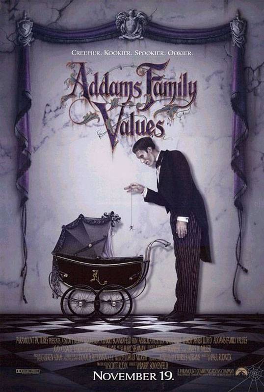 Ценности семейки Аддамс: постер N7131
