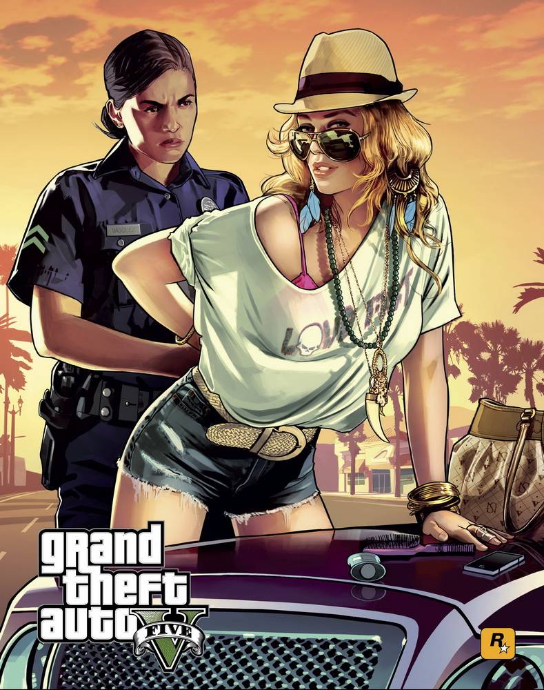 Grand Theft Auto V: постер N91437