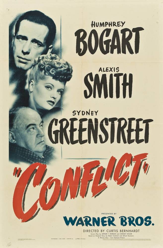 Конфликт / Conflict (1945) отзывы. Рецензии. Новости кино. Актеры фильма Конфликт. Отзывы о фильме Конфликт