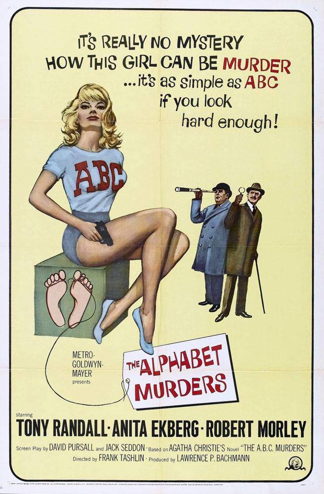 Убийство по алфавиту / The Alphabet Murders (1965) отзывы. Рецензии. Новости кино. Актеры фильма Убийство по алфавиту. Отзывы о фильме Убийство по алфавиту