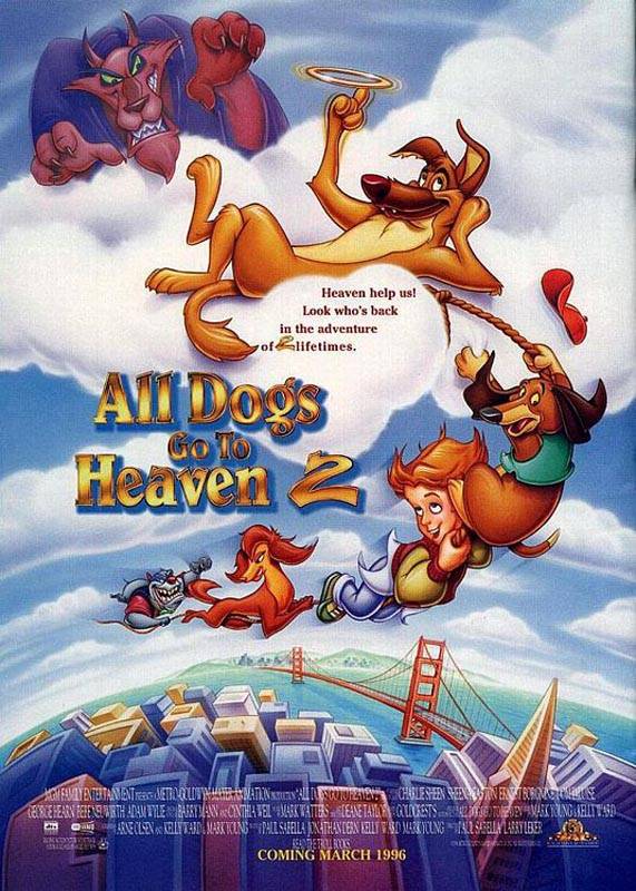 Все псы попадают в рай 2 / All Dogs Go to Heaven 2 (1996) отзывы. Рецензии. Новости кино. Актеры фильма Все псы попадают в рай 2. Отзывы о фильме Все псы попадают в рай 2