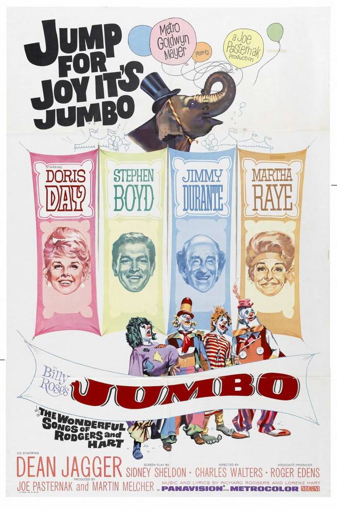 Джамбо Билли Роуза / Billy Rose`s Jumbo (1962) отзывы. Рецензии. Новости кино. Актеры фильма Джамбо Билли Роуза. Отзывы о фильме Джамбо Билли Роуза