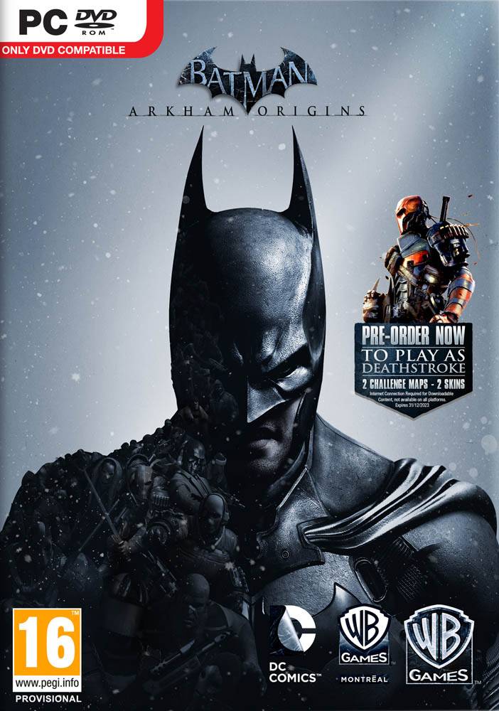 Batman: Arkham Origins: постер N92614