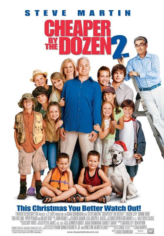Оптом дешевле 2 / Cheaper by the Dozen 2 (2005) отзывы. Рецензии. Новости кино. Актеры фильма Оптом дешевле 2. Отзывы о фильме Оптом дешевле 2