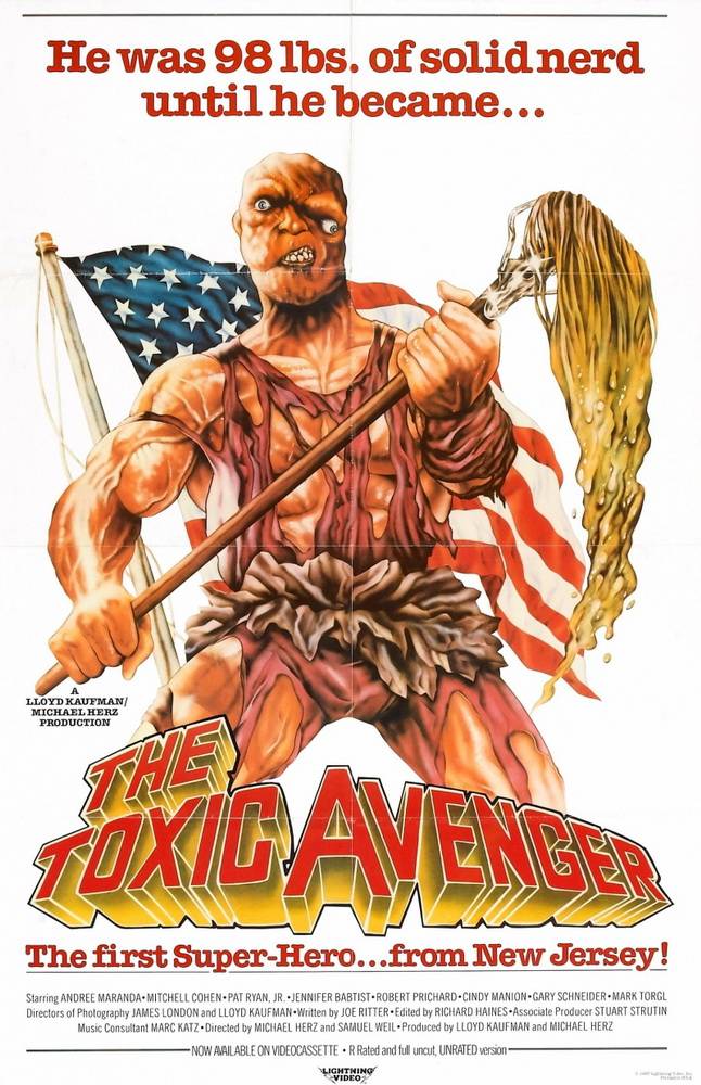 Токсичный мститель / The Toxic Avenger (1984) отзывы. Рецензии. Новости кино. Актеры фильма Токсичный мститель. Отзывы о фильме Токсичный мститель