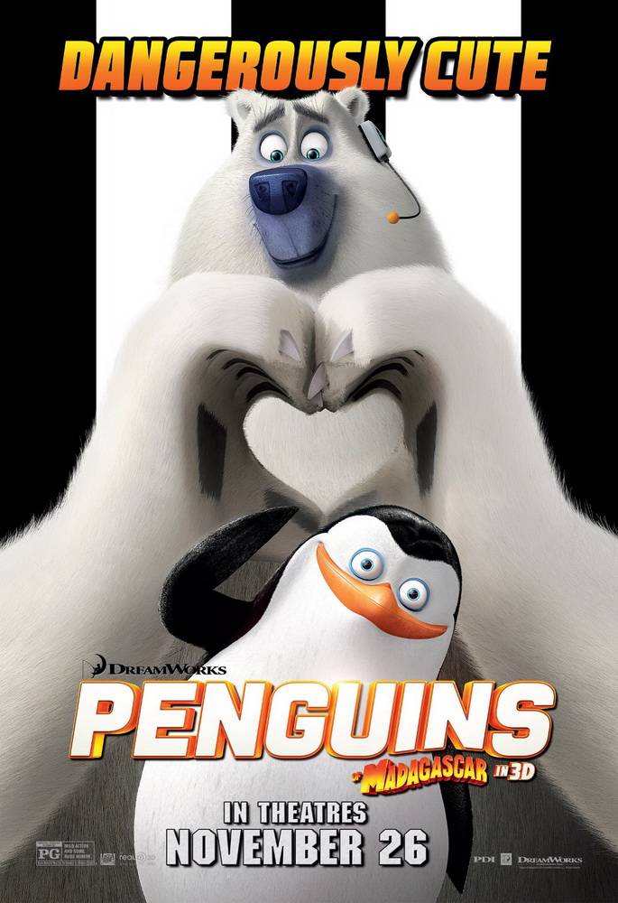 Постер N94912 к мультфильму Пингвины Мадагаскара (2014)