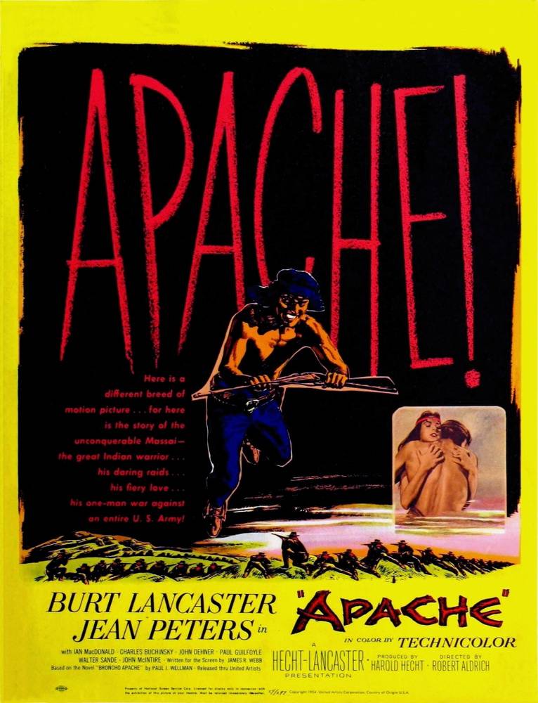Апач / Apache (1954) отзывы. Рецензии. Новости кино. Актеры фильма Апач. Отзывы о фильме Апач
