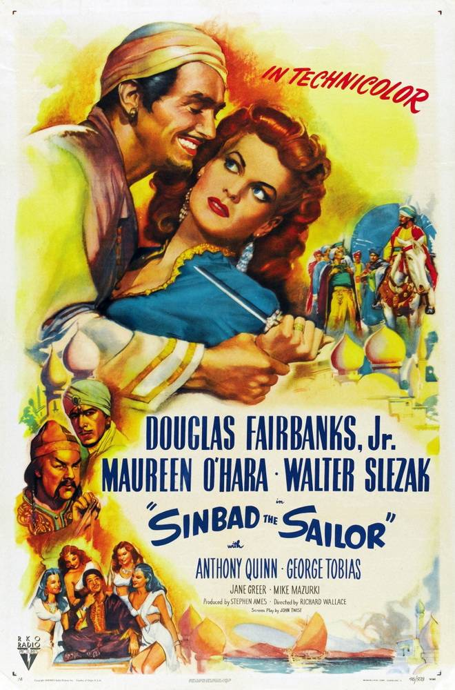 Синбад-мореход / Sinbad, the Sailor (1947) отзывы. Рецензии. Новости кино. Актеры фильма Синбад-мореход. Отзывы о фильме Синбад-мореход