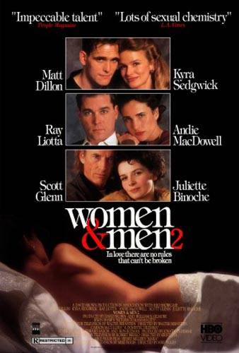 Женщины и мужчины 2: В любви нет правил / Women & Men 2: In Love There Are No Rules (1991) отзывы. Рецензии. Новости кино. Актеры фильма Женщины и мужчины 2: В любви нет правил. Отзывы о фильме Женщины и мужчины 2: В любви нет правил