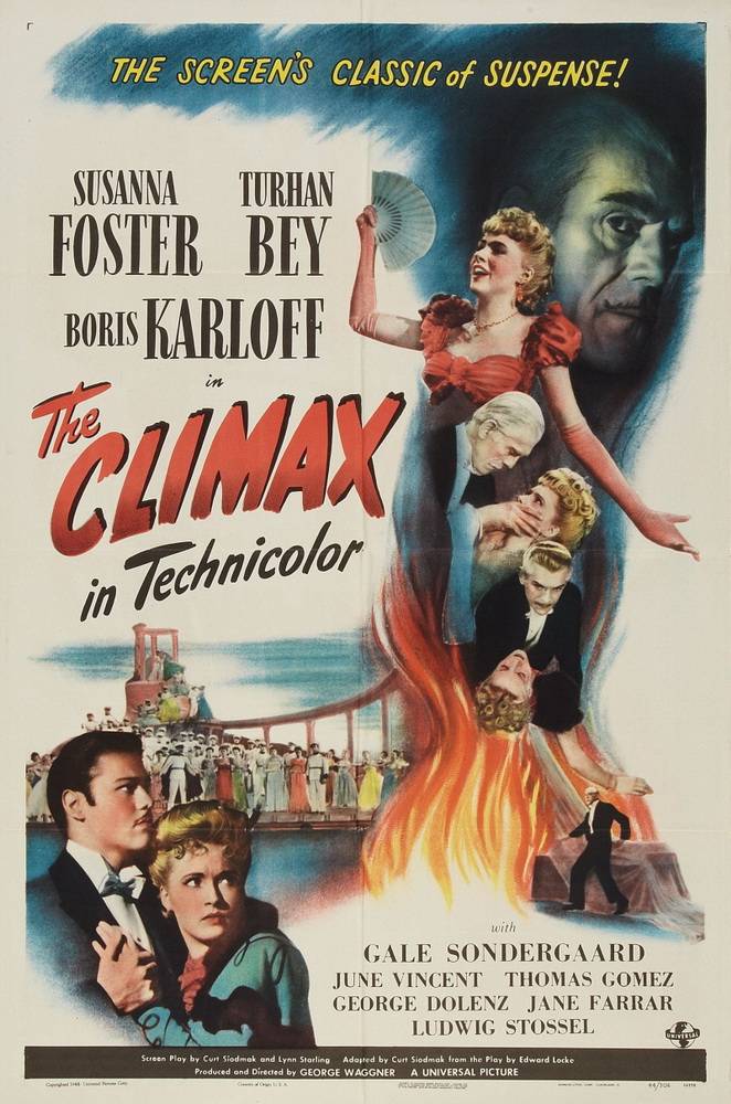 Кульминация / The Climax (1944) отзывы. Рецензии. Новости кино. Актеры фильма Кульминация. Отзывы о фильме Кульминация