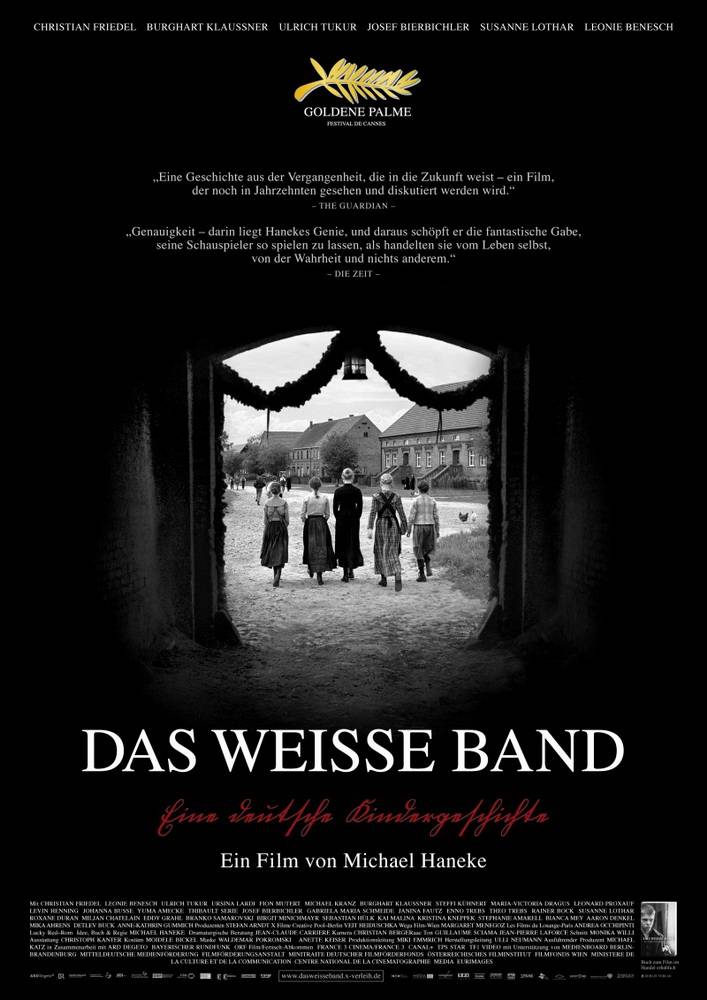 Белая лента / Das weiße Band - Eine deutsche Kindergeschichte (2009) отзывы. Рецензии. Новости кино. Актеры фильма Белая лента. Отзывы о фильме Белая лента