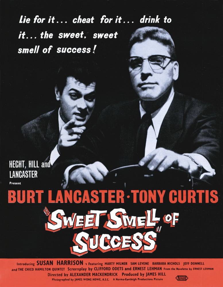 Сладкий запах успеха / Sweet Smell of Success (1957) отзывы. Рецензии. Новости кино. Актеры фильма Сладкий запах успеха. Отзывы о фильме Сладкий запах успеха