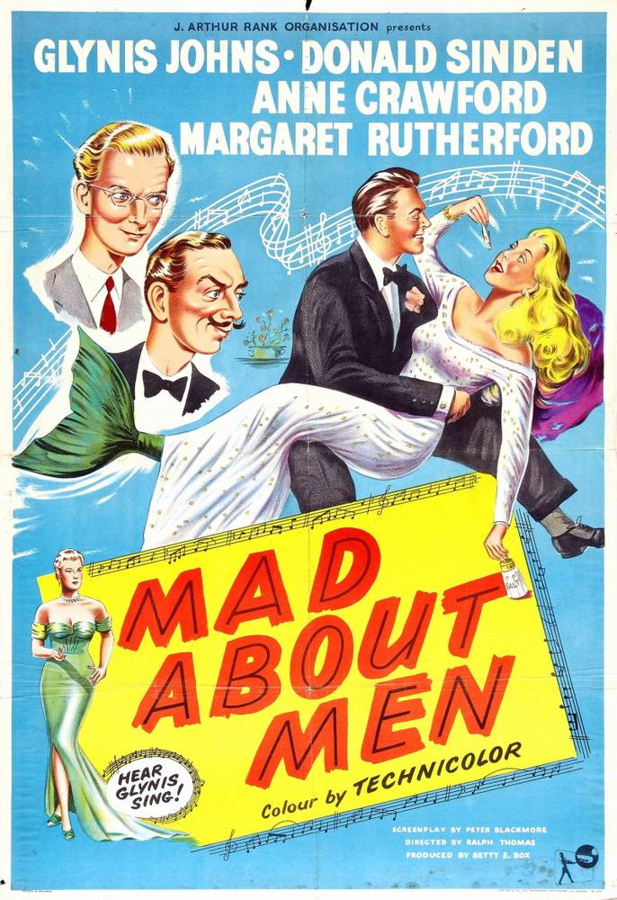 Без ума от мужчин / Mad About Men (1954) отзывы. Рецензии. Новости кино. Актеры фильма Без ума от мужчин. Отзывы о фильме Без ума от мужчин