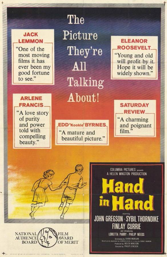 Рука в руке / Hand in Hand (1961) отзывы. Рецензии. Новости кино. Актеры фильма Рука в руке. Отзывы о фильме Рука в руке
