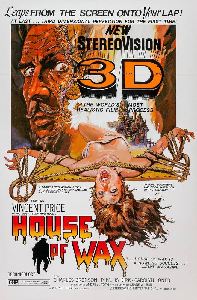 Музей восковых фигур / House of Wax (1953) отзывы. Рецензии. Новости кино. Актеры фильма Музей восковых фигур. Отзывы о фильме Музей восковых фигур