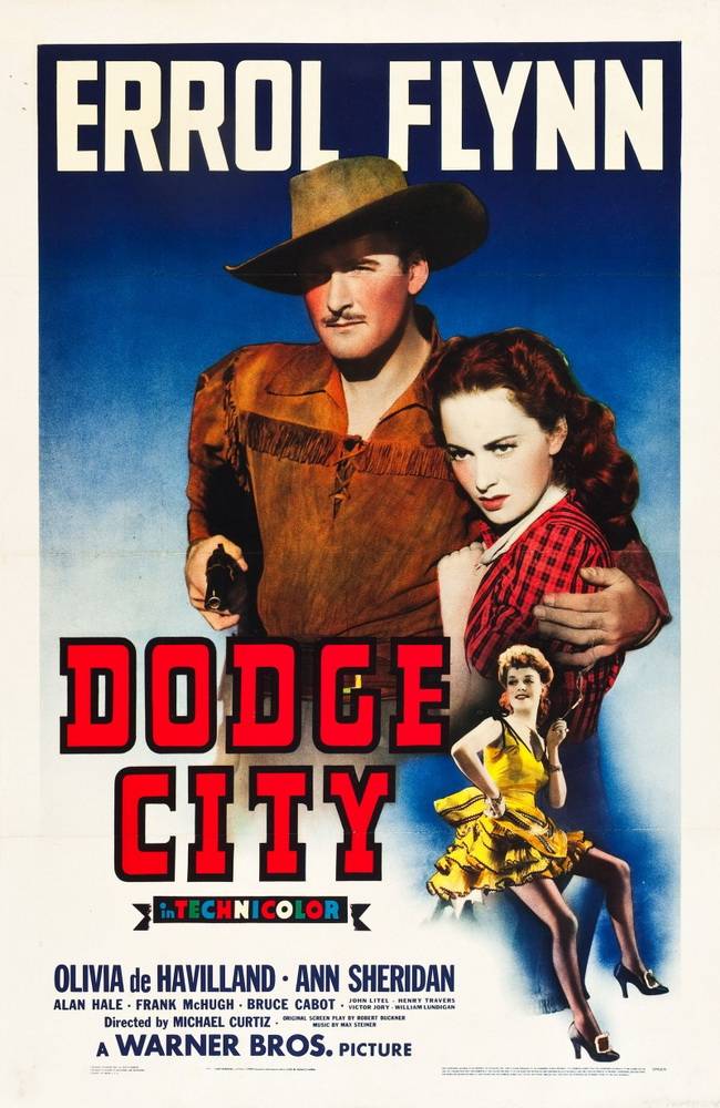 Додж - Сити / Dodge City (1939) отзывы. Рецензии. Новости кино. Актеры фильма Додж - Сити. Отзывы о фильме Додж - Сити