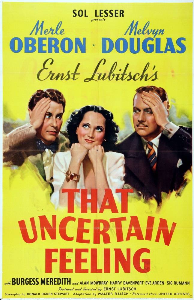 Это неопределенное чувство / That Uncertain Feeling (1941) отзывы. Рецензии. Новости кино. Актеры фильма Это неопределенное чувство. Отзывы о фильме Это неопределенное чувство