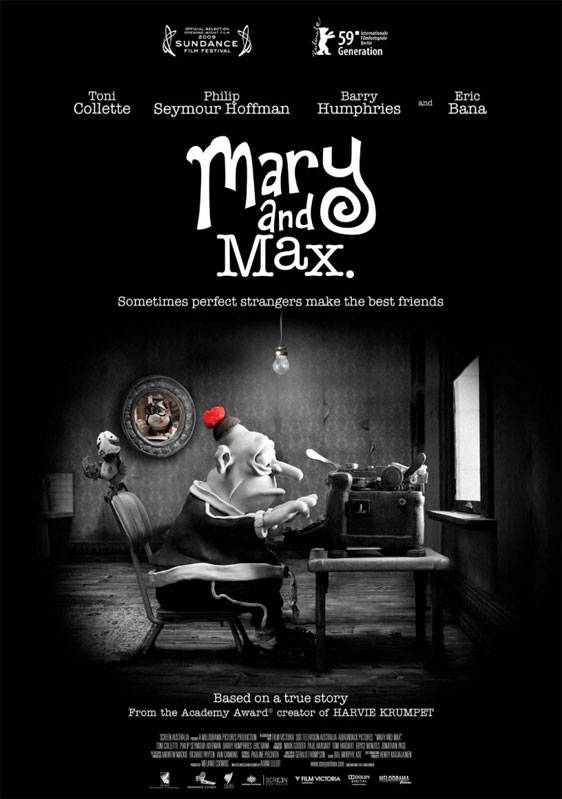 Мэри и Макс: постер N7575