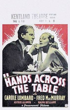 Руки на столе / Hands Across the Table (1935) отзывы. Рецензии. Новости кино. Актеры фильма Руки на столе. Отзывы о фильме Руки на столе