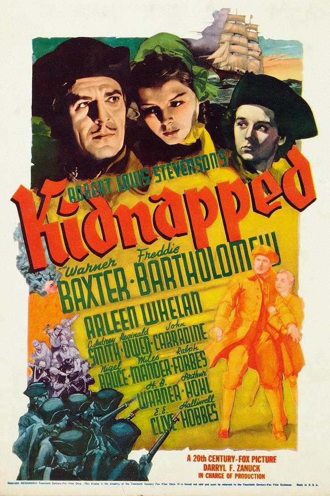 Похищенный / Kidnapped (1938) отзывы. Рецензии. Новости кино. Актеры фильма Похищенный. Отзывы о фильме Похищенный