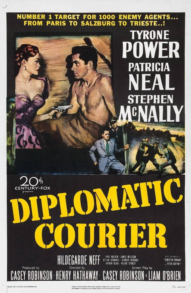 Дипкурьер / Diplomatic Courier (1952) отзывы. Рецензии. Новости кино. Актеры фильма Дипкурьер. Отзывы о фильме Дипкурьер