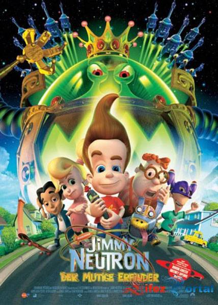 Постер к мультфильму "Приключения Джимми Нейтрона, мальчика-гения"