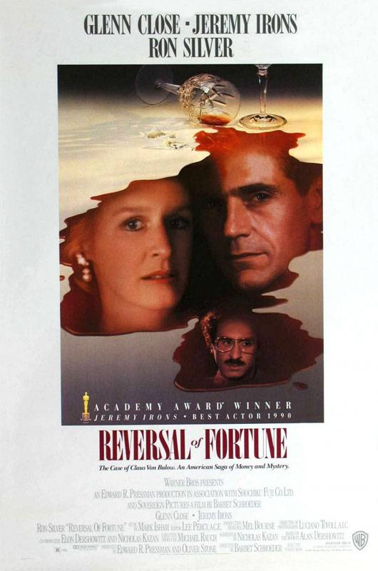 Изнанка судьбы / Reversal of Fortune (1990) отзывы. Рецензии. Новости кино. Актеры фильма Изнанка судьбы. Отзывы о фильме Изнанка судьбы