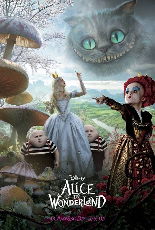 Алиса в стране чудес: постер N8266