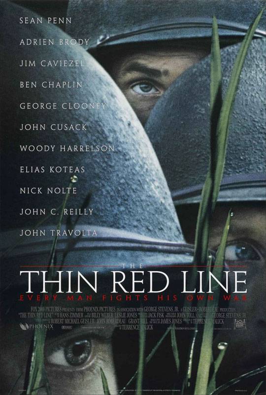 Тонкая красная линия / The Thin Red Line (1998) отзывы. Рецензии. Новости кино. Актеры фильма Тонкая красная линия. Отзывы о фильме Тонкая красная линия