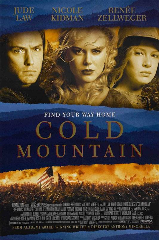 Холодная гора / Cold Mountain (2003) отзывы. Рецензии. Новости кино. Актеры фильма Холодная гора. Отзывы о фильме Холодная гора