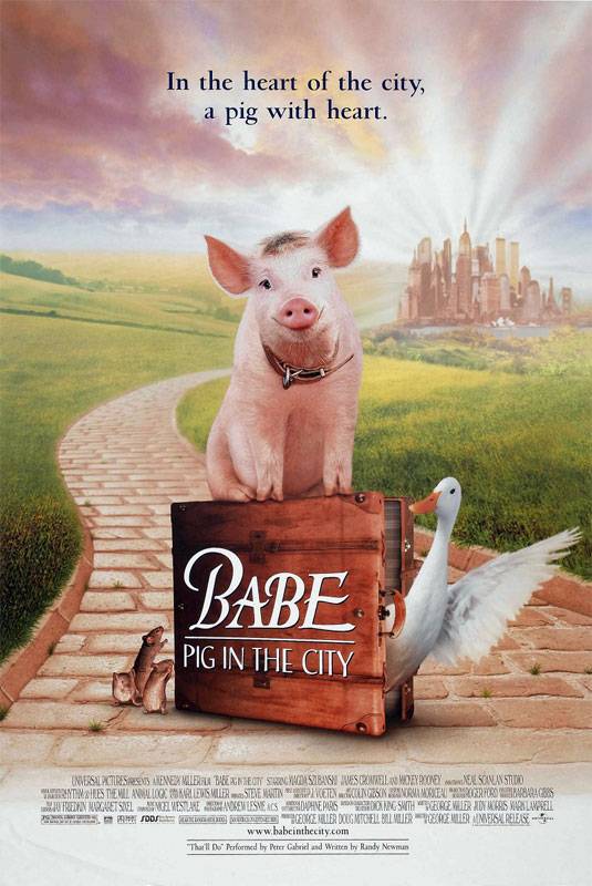 Бэйб: Поросенок в городе / Babe: Pig in the City (1998) отзывы. Рецензии. Новости кино. Актеры фильма Бэйб: Поросенок в городе. Отзывы о фильме Бэйб: Поросенок в городе