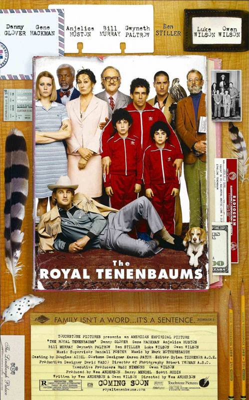 Семейка Тененбаум / The Royal Tenenbaums (2001) отзывы. Рецензии. Новости кино. Актеры фильма Семейка Тененбаум. Отзывы о фильме Семейка Тененбаум