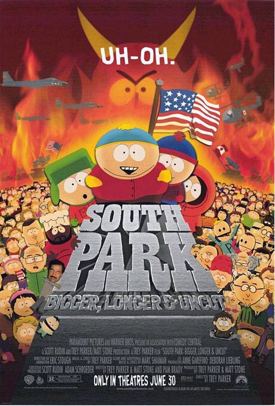 Южный парк: Большой, длинный, необрезанный / South Park: Bigger Longer & Uncut (1999) отзывы. Рецензии. Новости кино. Актеры фильма Южный парк: Большой, длинный, необрезанный. Отзывы о фильме Южный парк: Большой, длинный, необрезанный