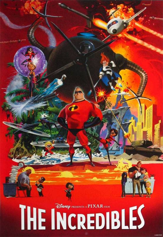 Суперсемейка / The Incredibles (2004) отзывы. Рецензии. Новости кино. Актеры фильма Суперсемейка. Отзывы о фильме Суперсемейка