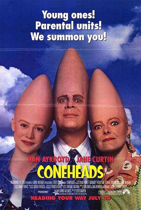Яйцеголовые / Coneheads (1993) отзывы. Рецензии. Новости кино. Актеры фильма Яйцеголовые. Отзывы о фильме Яйцеголовые