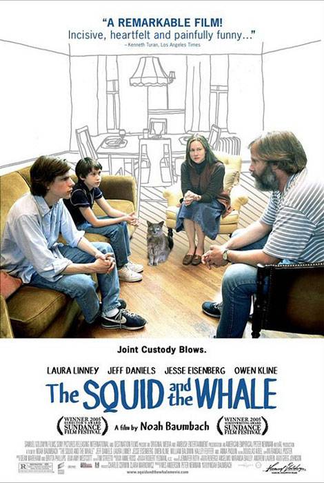 Кальмар и кит / The Squid and the Whale (2005) отзывы. Рецензии. Новости кино. Актеры фильма Кальмар и кит. Отзывы о фильме Кальмар и кит
