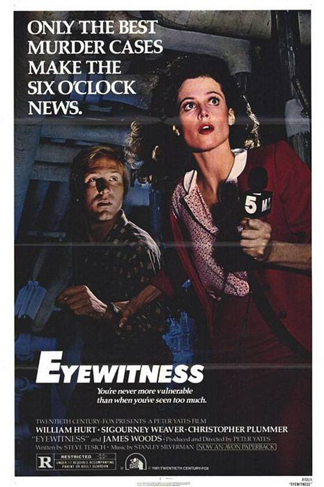 Очевидец / Eyewitness (1981) отзывы. Рецензии. Новости кино. Актеры фильма Очевидец. Отзывы о фильме Очевидец