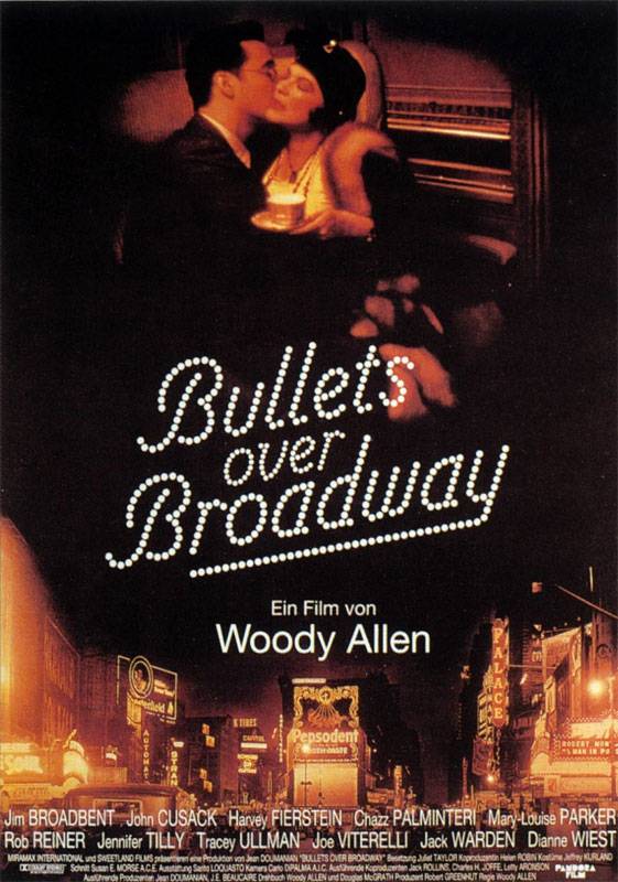 Пули над Бродвеем / Bullets Over Broadway (1994) отзывы. Рецензии. Новости кино. Актеры фильма Пули над Бродвеем. Отзывы о фильме Пули над Бродвеем