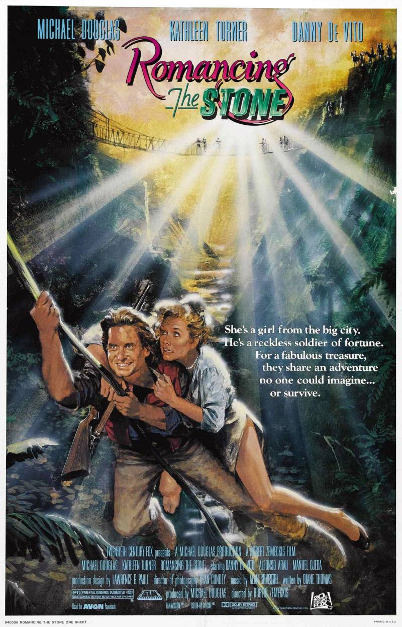 Роман с камнем / Romancing the Stone (1984) отзывы. Рецензии. Новости кино. Актеры фильма Роман с камнем. Отзывы о фильме Роман с камнем