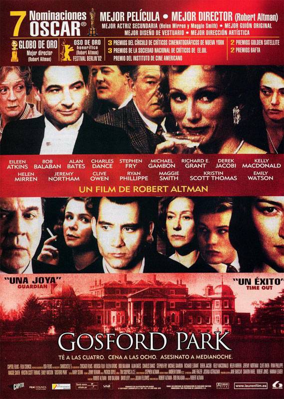 Госфорд парк / Gosford Park (2001) отзывы. Рецензии. Новости кино. Актеры фильма Госфорд парк. Отзывы о фильме Госфорд парк