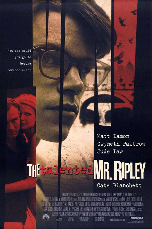 Талантливый мистер Рипли / The Talented Mr. Ripley (1999) отзывы. Рецензии. Новости кино. Актеры фильма Талантливый мистер Рипли. Отзывы о фильме Талантливый мистер Рипли