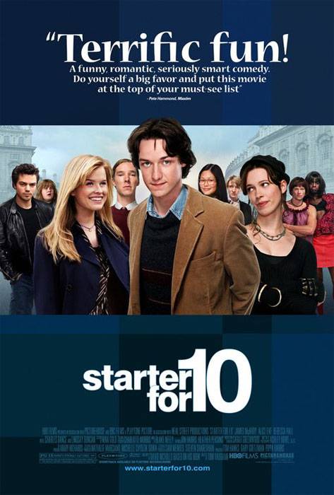 Попасть в десятку / Starter for 10 (2006) отзывы. Рецензии. Новости кино. Актеры фильма Попасть в десятку. Отзывы о фильме Попасть в десятку